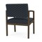 Lesro Lenox Steel Wide Guest Chair Metal Frame, Bronze, RS Night Sky Upholstery LS1201 - alternate 3